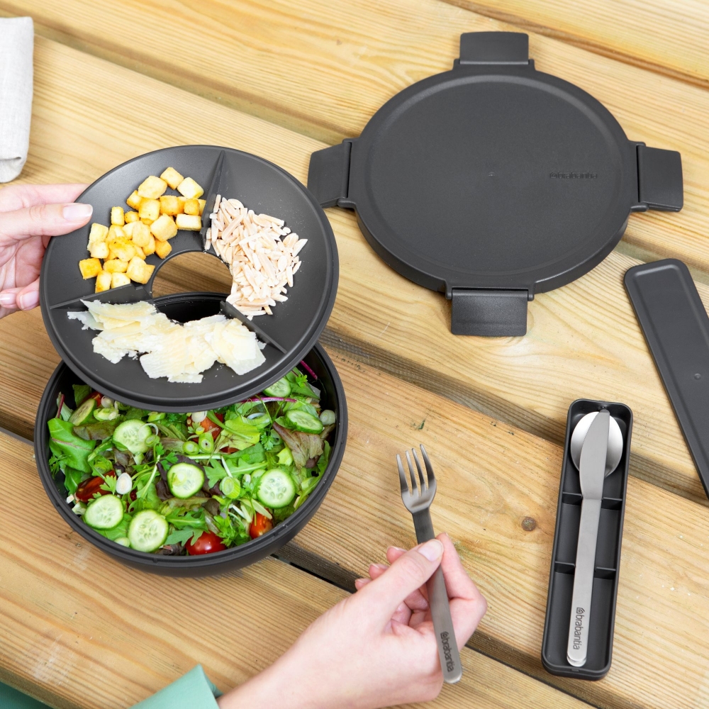 Brabantia Ciotola per insalata Make & Take 1,3 litri