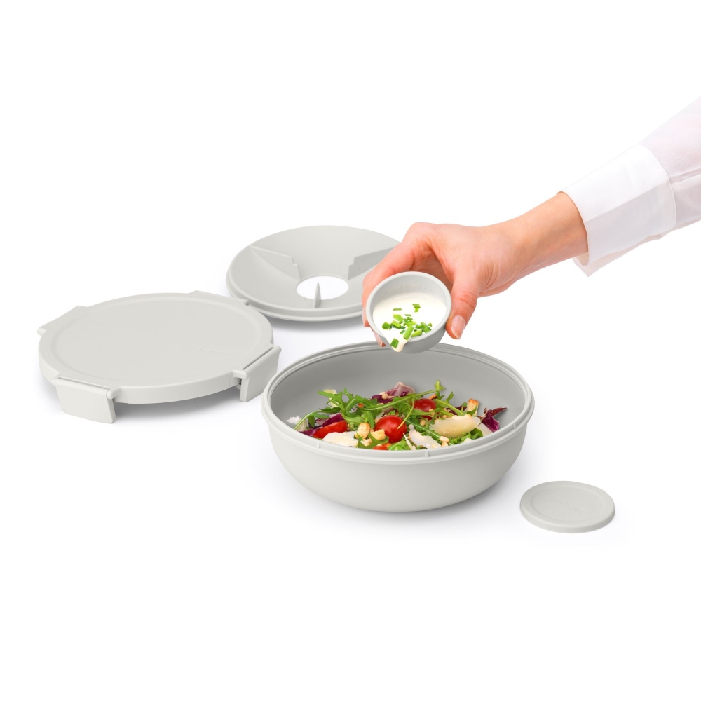 Brabantia Ciotola per insalata Make & Take 1,3 litri