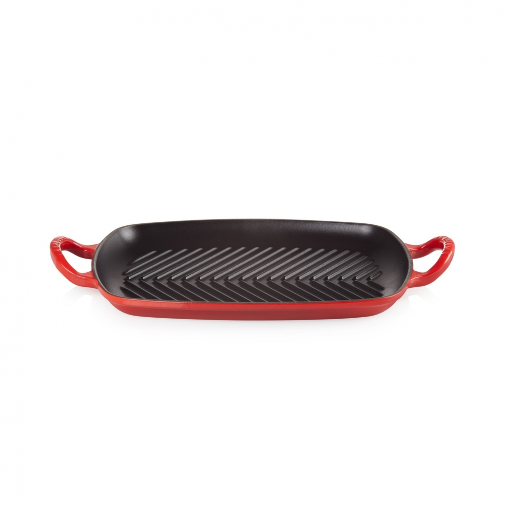 Le Creuset Tradition extra large rectangular grill 47x25 cm.