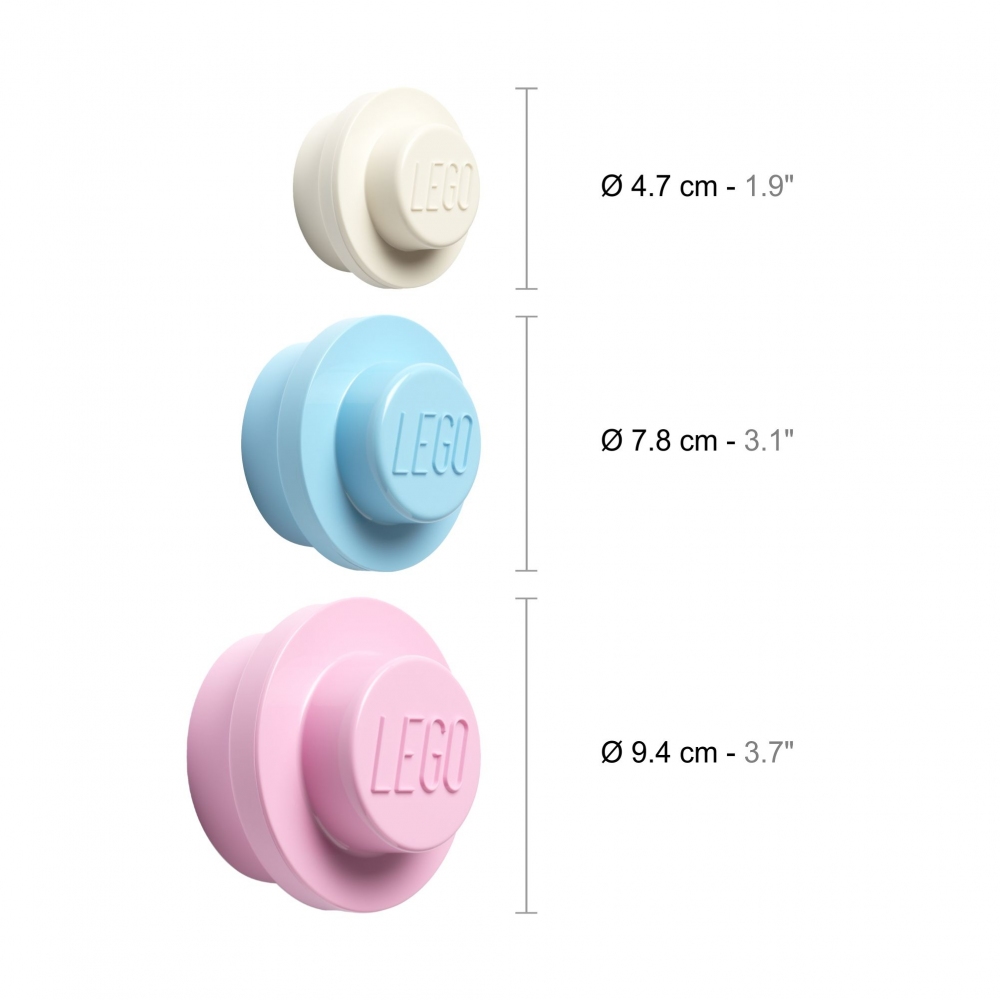 Lego® 3 wall hangers