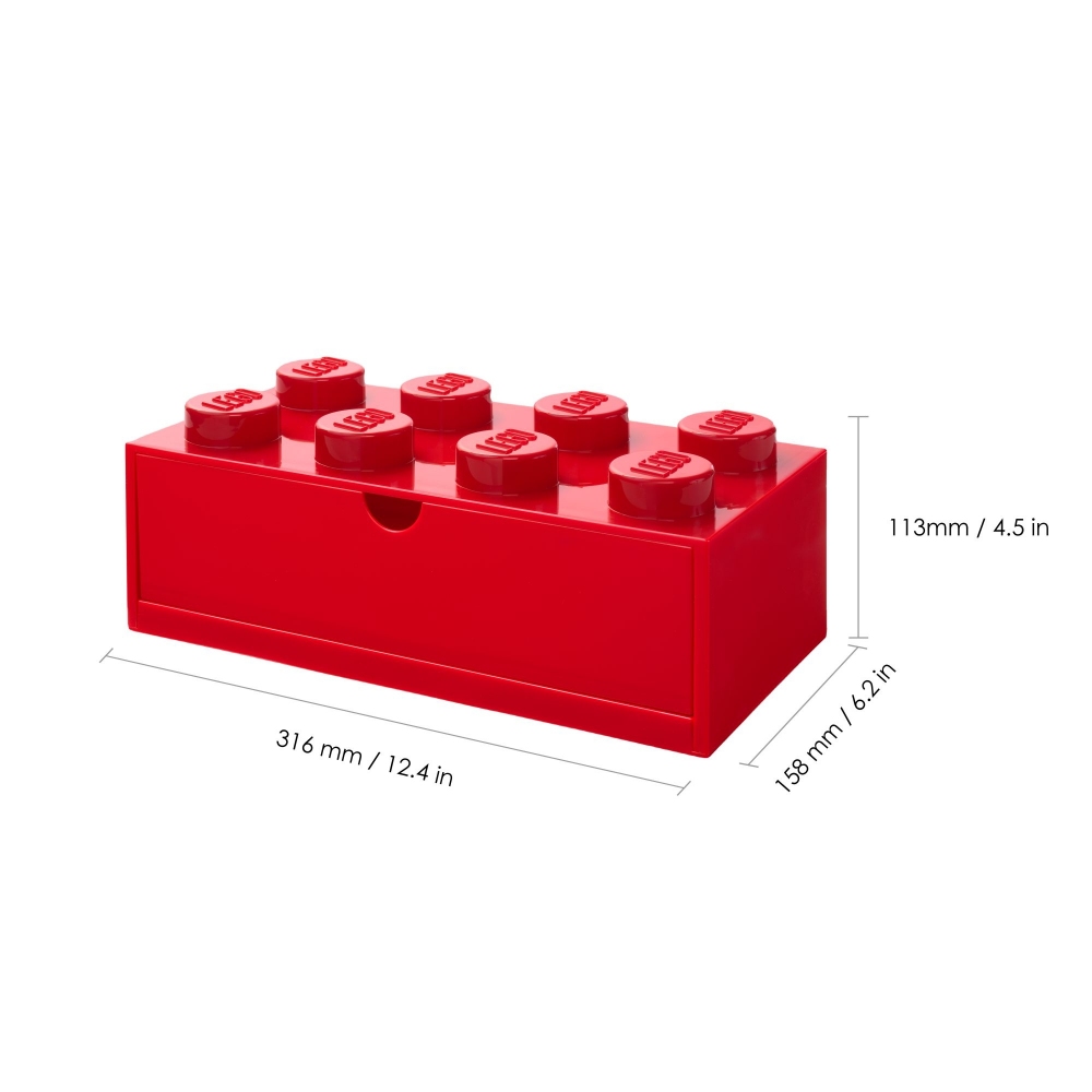 Lego® Contenitore Desk Drawer 8