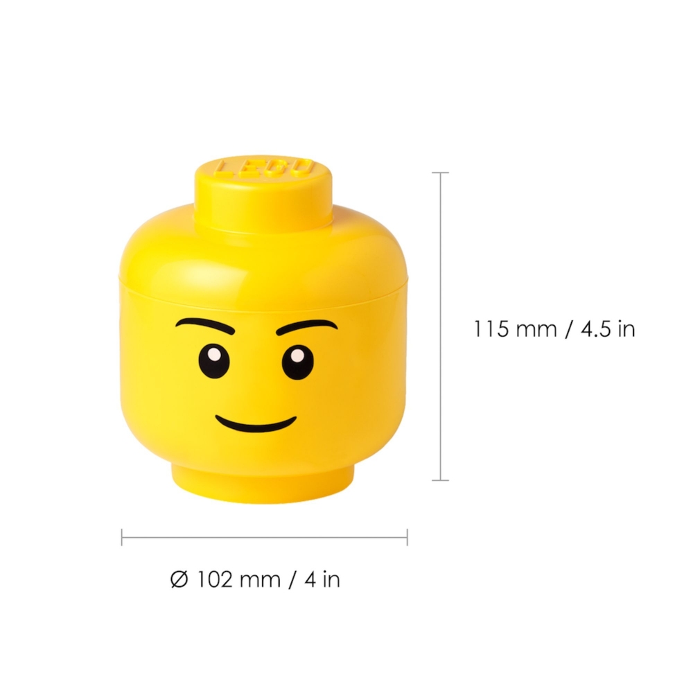 Lego® Head Boy container