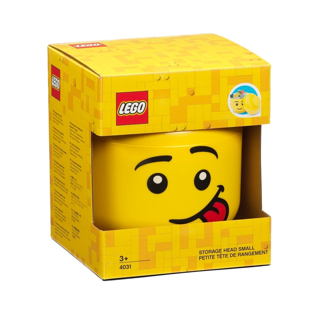 Lego® Head Silly Boy container
