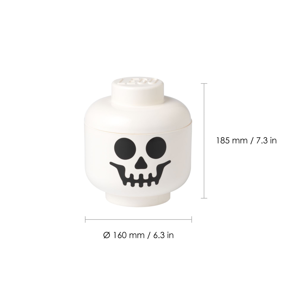Lego® Contenitore Head Skeleton