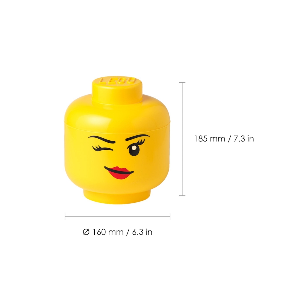 Lego® Contenitore Head Winky Girl
