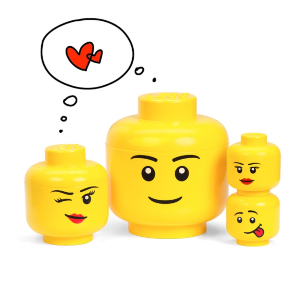 Lego® Contenitore Head Winky Girl