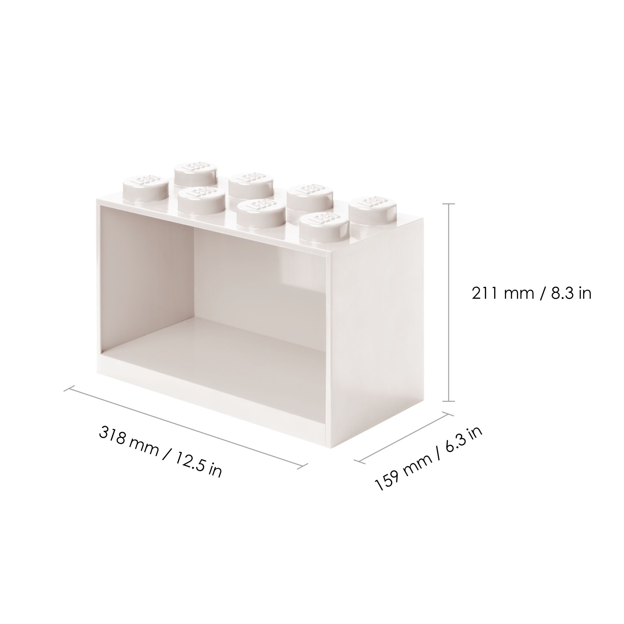 Lego® Brick Shelf 8 shelf