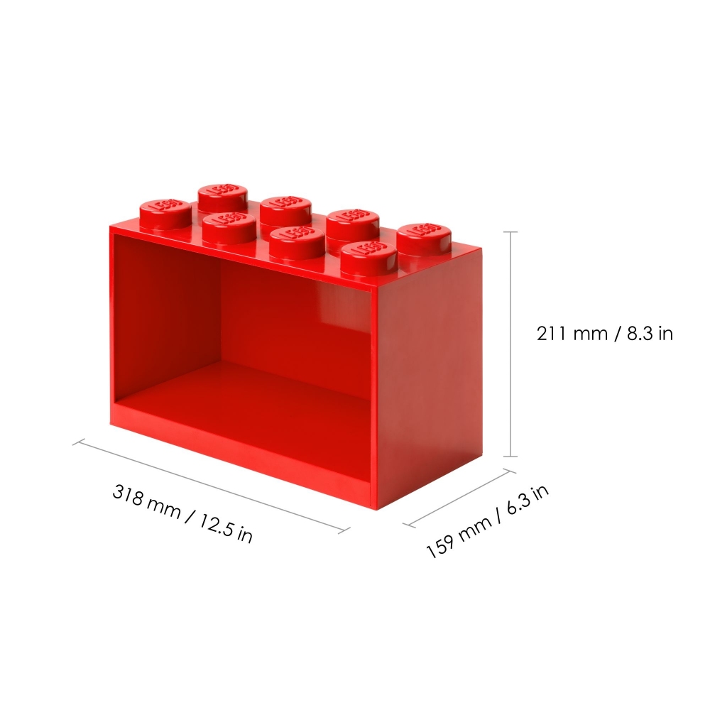 Lego® Mensola Brick Shelf 8