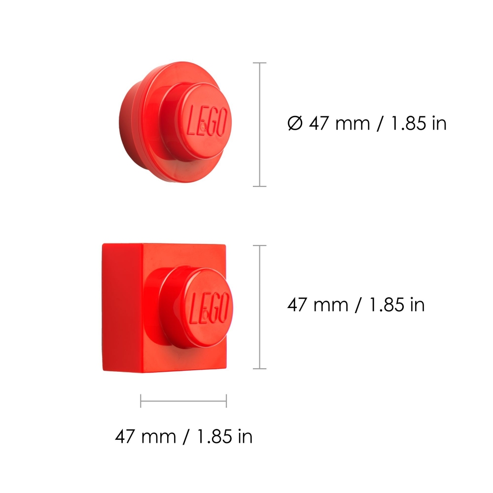 Lego® Set of 2 magnets
