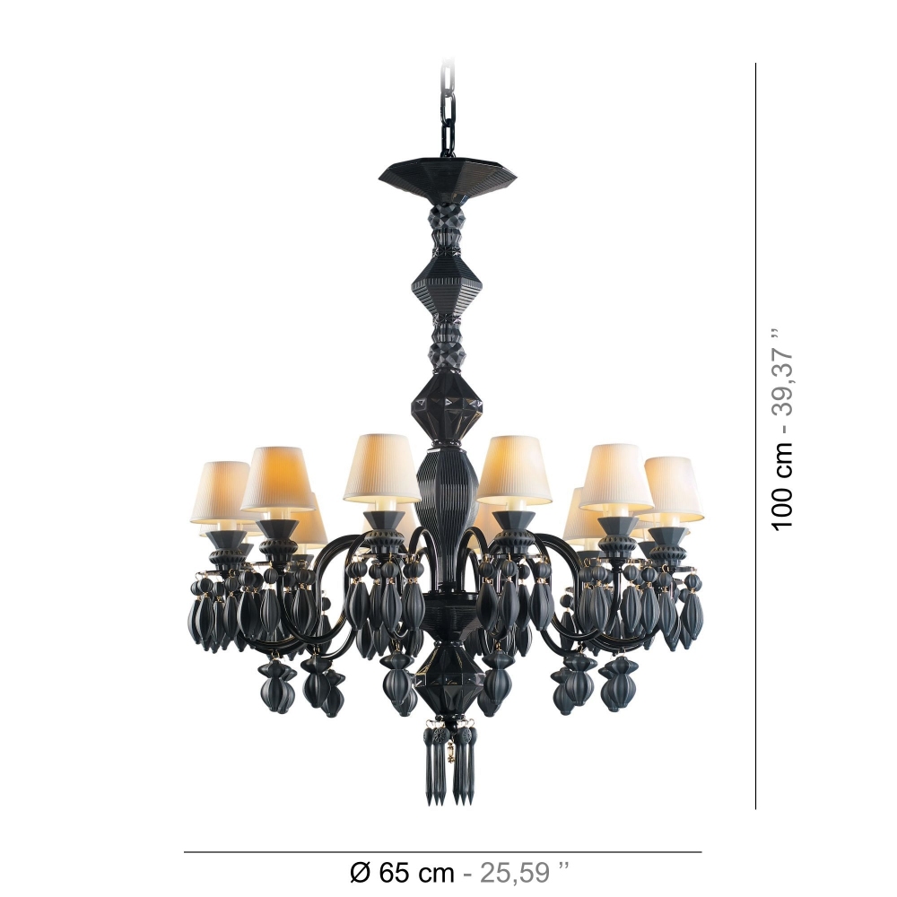 Lladrò Lampada a sospensione Belle de Nuit 12 luci