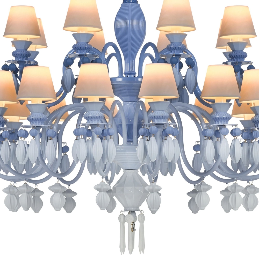 Lladrò Belle de Nuit 24-lights suspension lamp