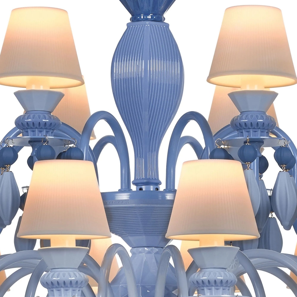 Lladrò Belle de Nuit 24-lights suspension lamp