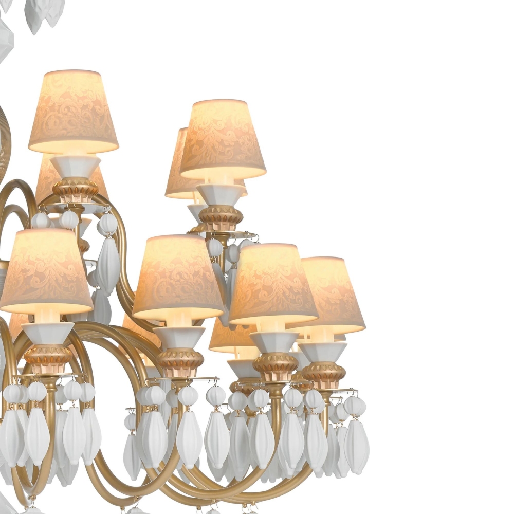 Lladrò Belle de Nuit 24-lights suspension lamp