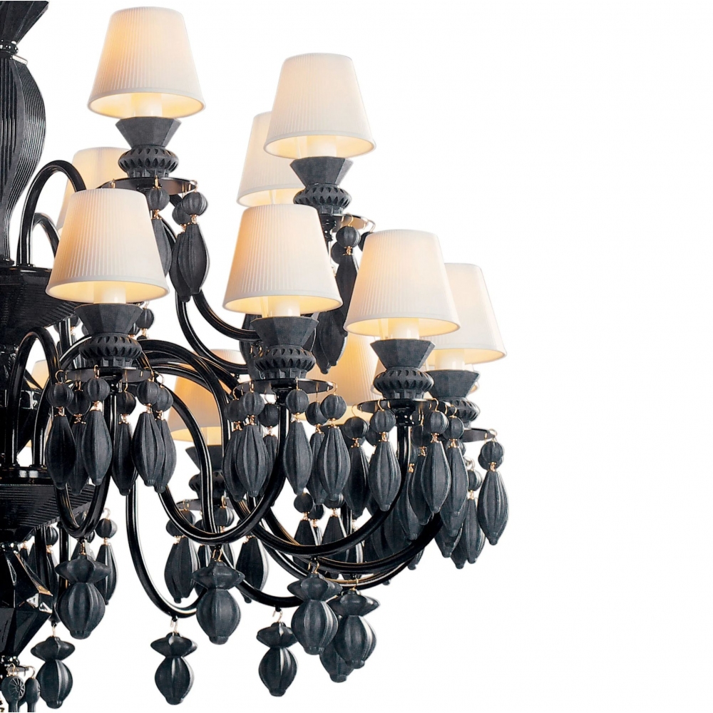 Lladrò Belle de Nuit 24-lights suspension lamp