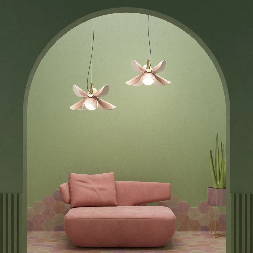 Lladrò Blossom Suspension Lamp