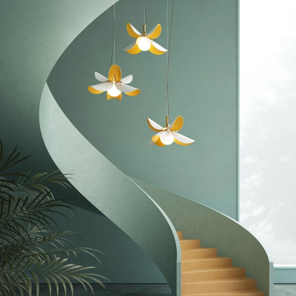 Lladrò Blossom Suspension Lamp