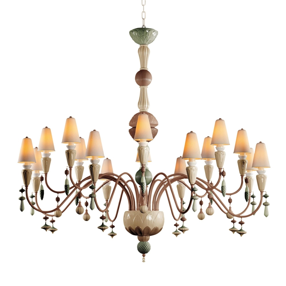 Lladrò Lampada a sospensione Ivy & Seed 16 luci grande