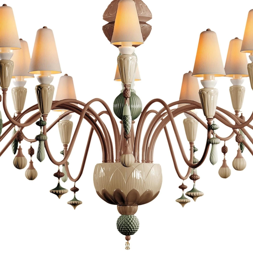 Lladrò Lampada a sospensione Ivy & Seed 16 luci grande