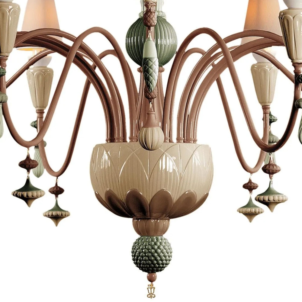 Lladrò Lampada a sospensione Ivy & Seed 16 luci grande
