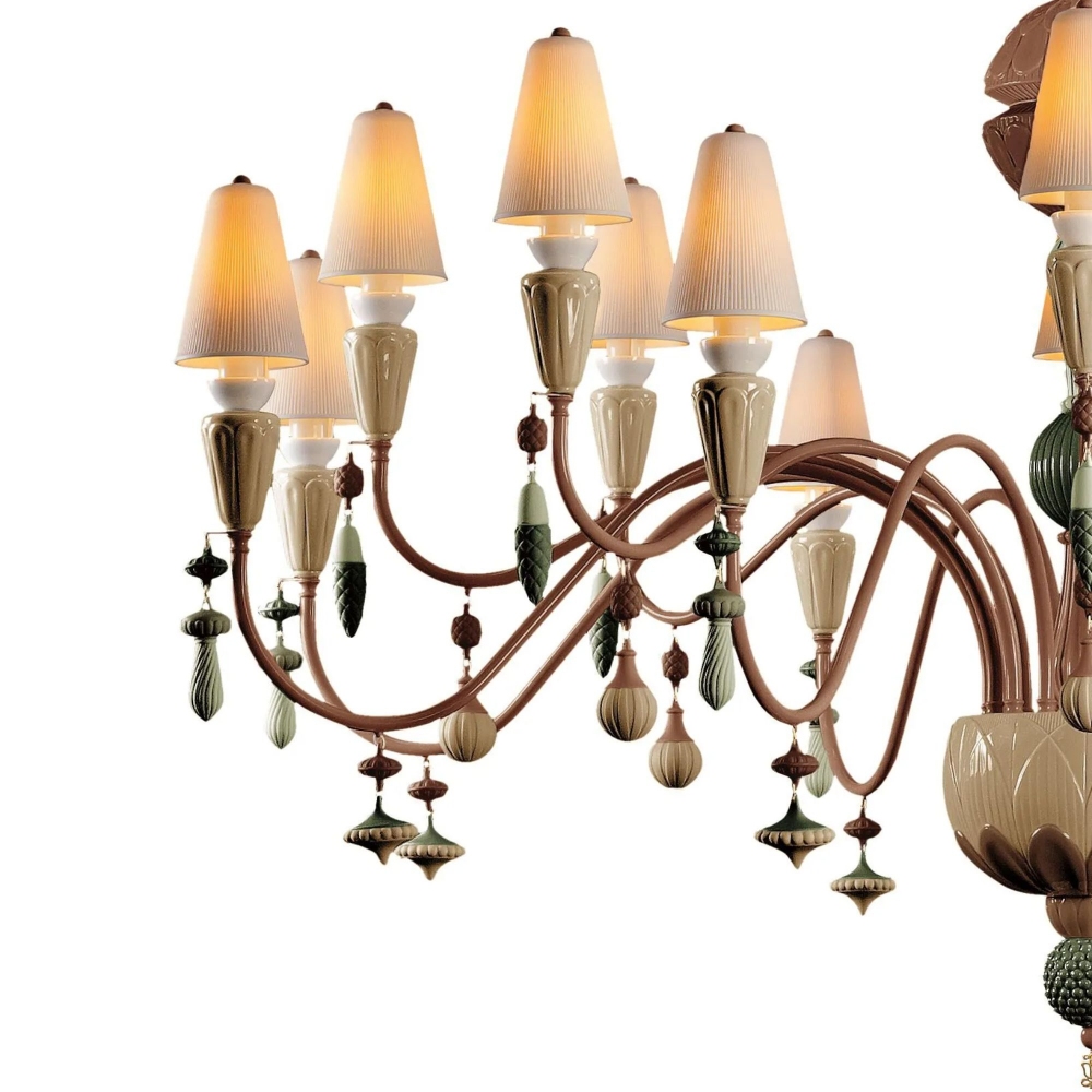Lladrò Lampada a sospensione Ivy & Seed 16 luci grande