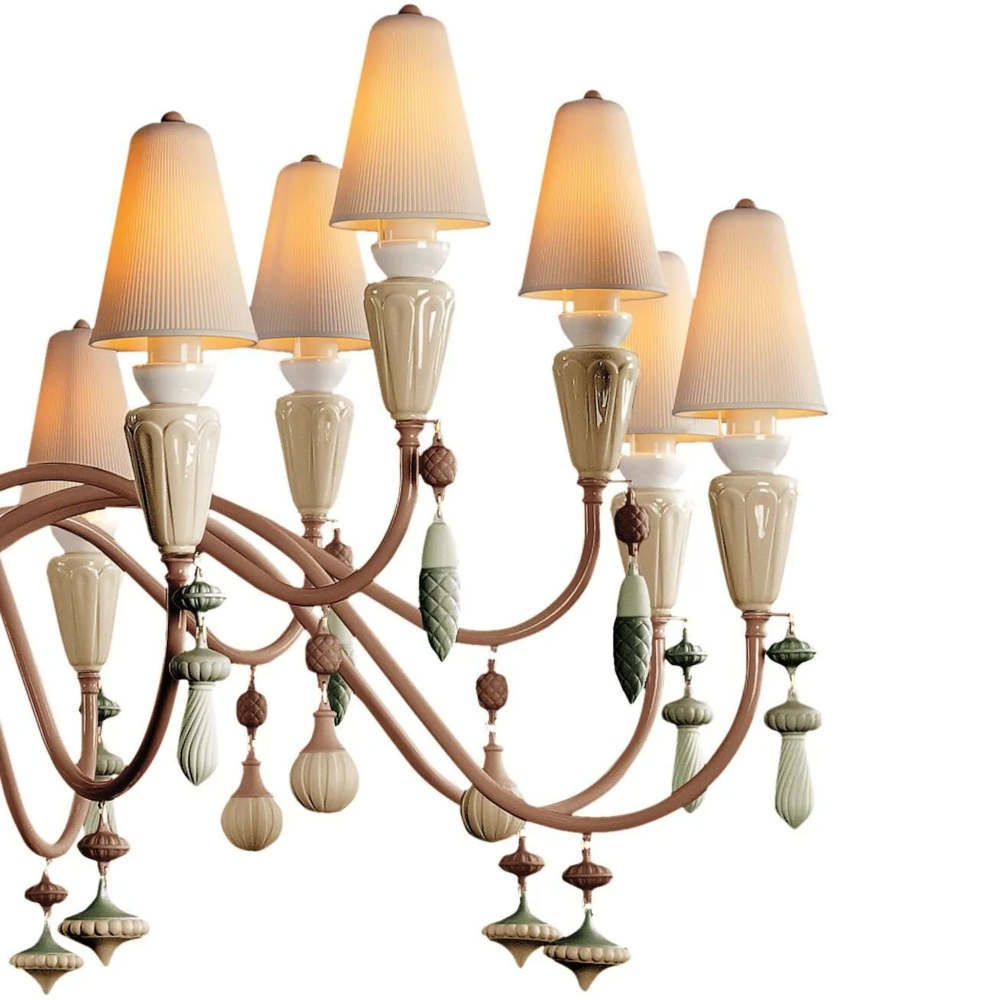 Lladrò Lampada a sospensione Ivy & Seed 16 luci grande