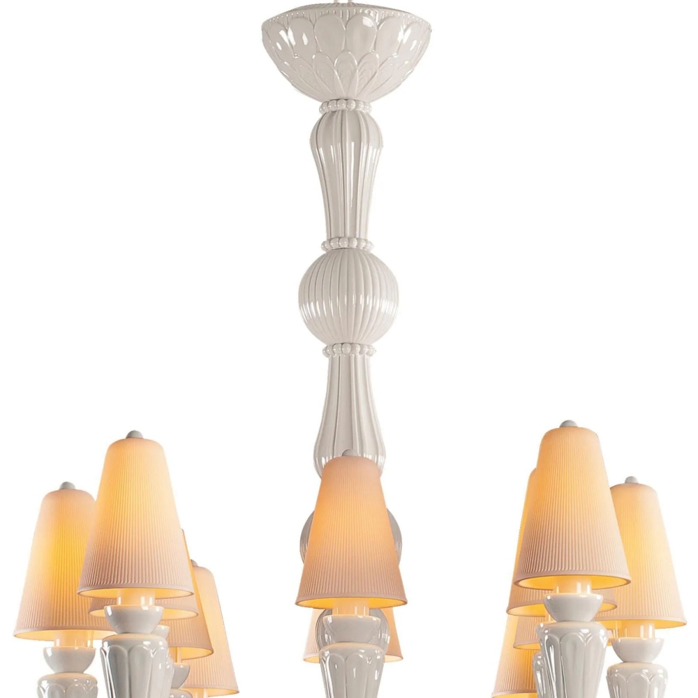 Lladrò Ivy & Seed suspension lamp with 16 lights / Medium