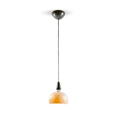 Lladrò Ivy and Seed Suspension Lamp