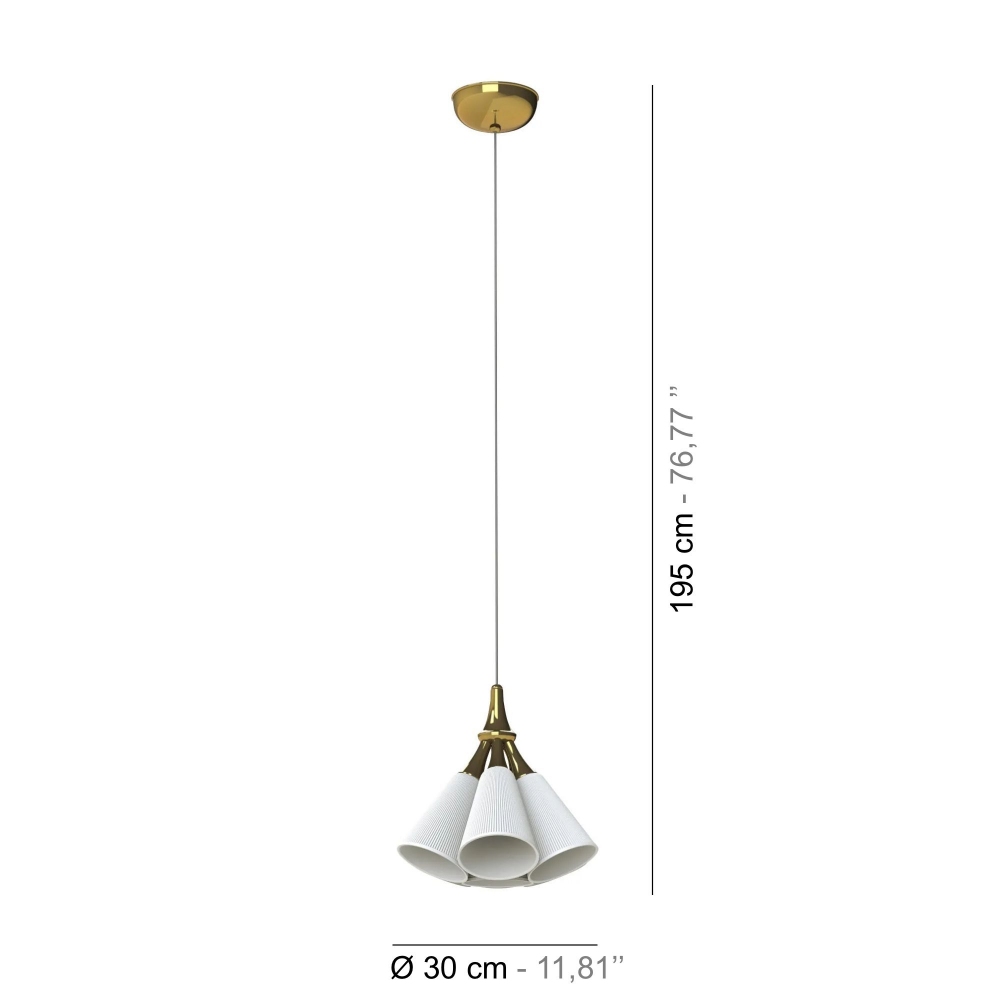 Lladrò Jamz Suspension Lamp
