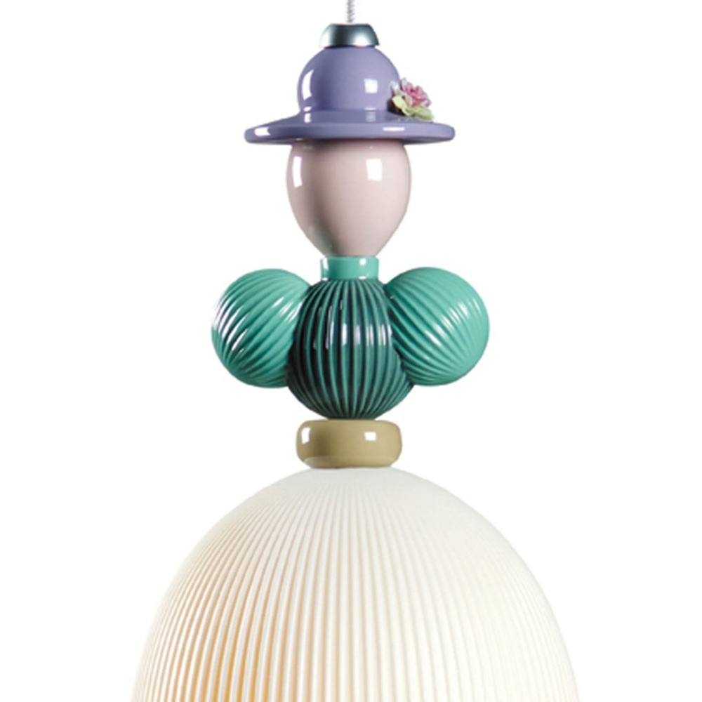 Lladrò Mademoiselle Béatrice Suspension Lamp