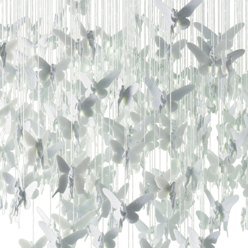 Lladrò Niagara Suspension Lamp 200 cm