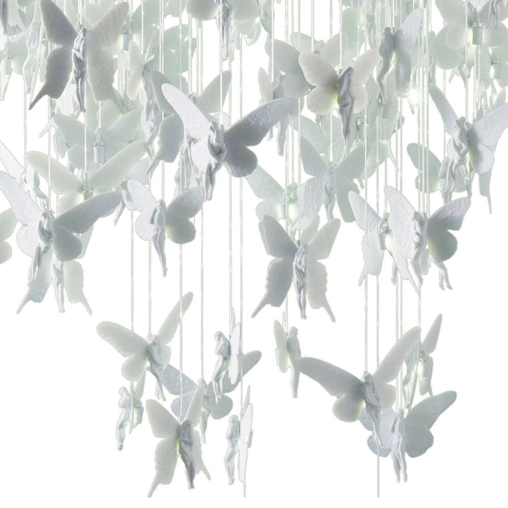 Lladrò Niagara Suspension Lamp 200 cm