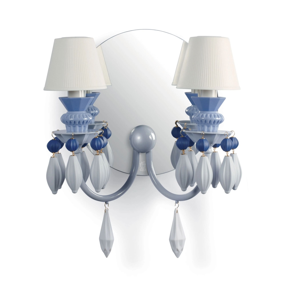 Lladrò Belle de Nuit 2-lights wall lamp