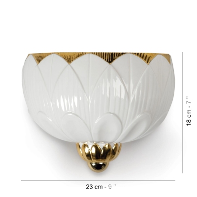 Lladrò Ivy & Seed Wall Lamp 2