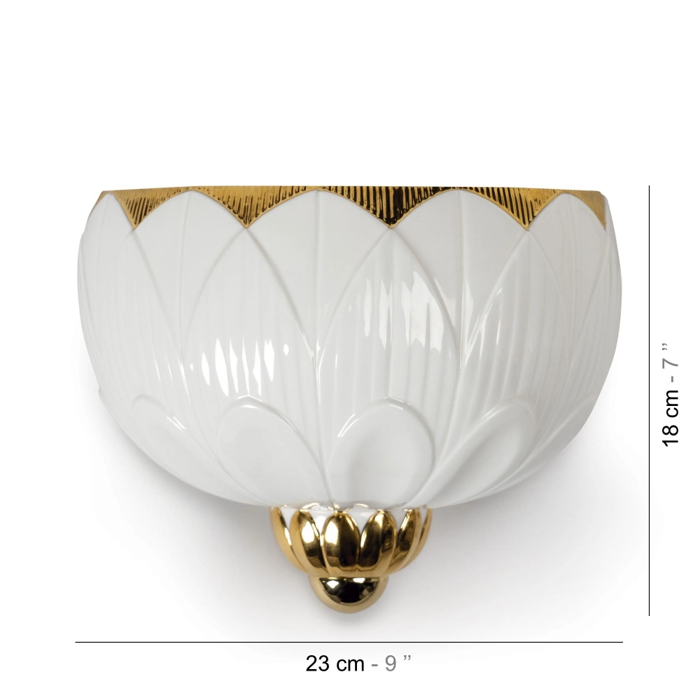 Lladrò Lampada da parete Ivy & Seed