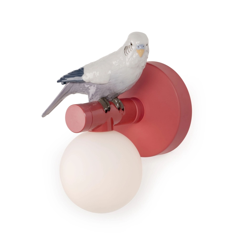 Lladrò Lampada da parete Parrot destra