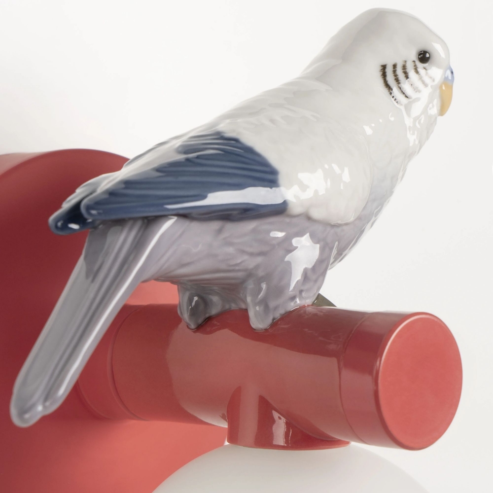 Lladrò Lampada da parete Parrot destra