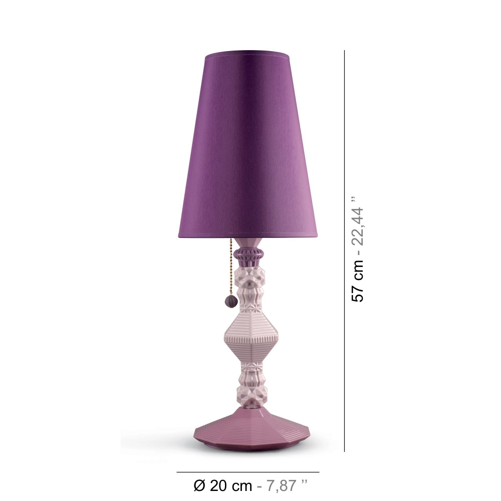 Lladrò Lampada da tavolo Belle de Nuit alta