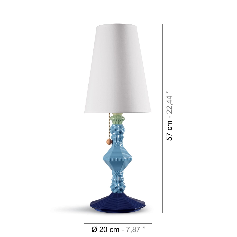 Lladrò Lampada da tavolo Belle de Nuit alta
