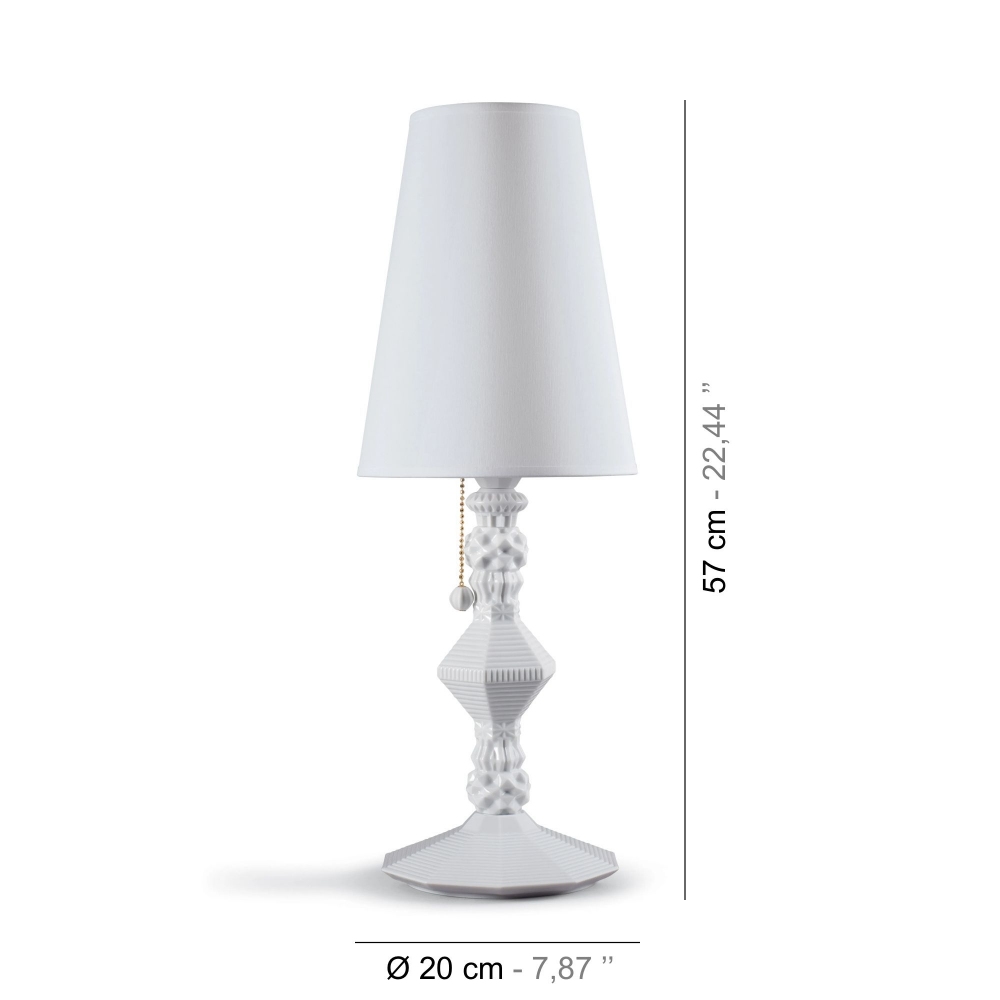 Lladrò Lampada da tavolo Belle de Nuit alta