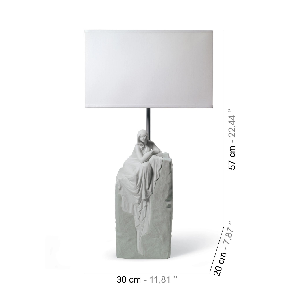 Lladrò Donna Contemplativa I Table Lamp
