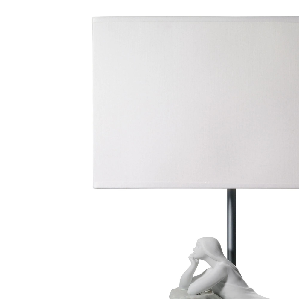 Lladrò Donna Contemplativa II Table Lamp