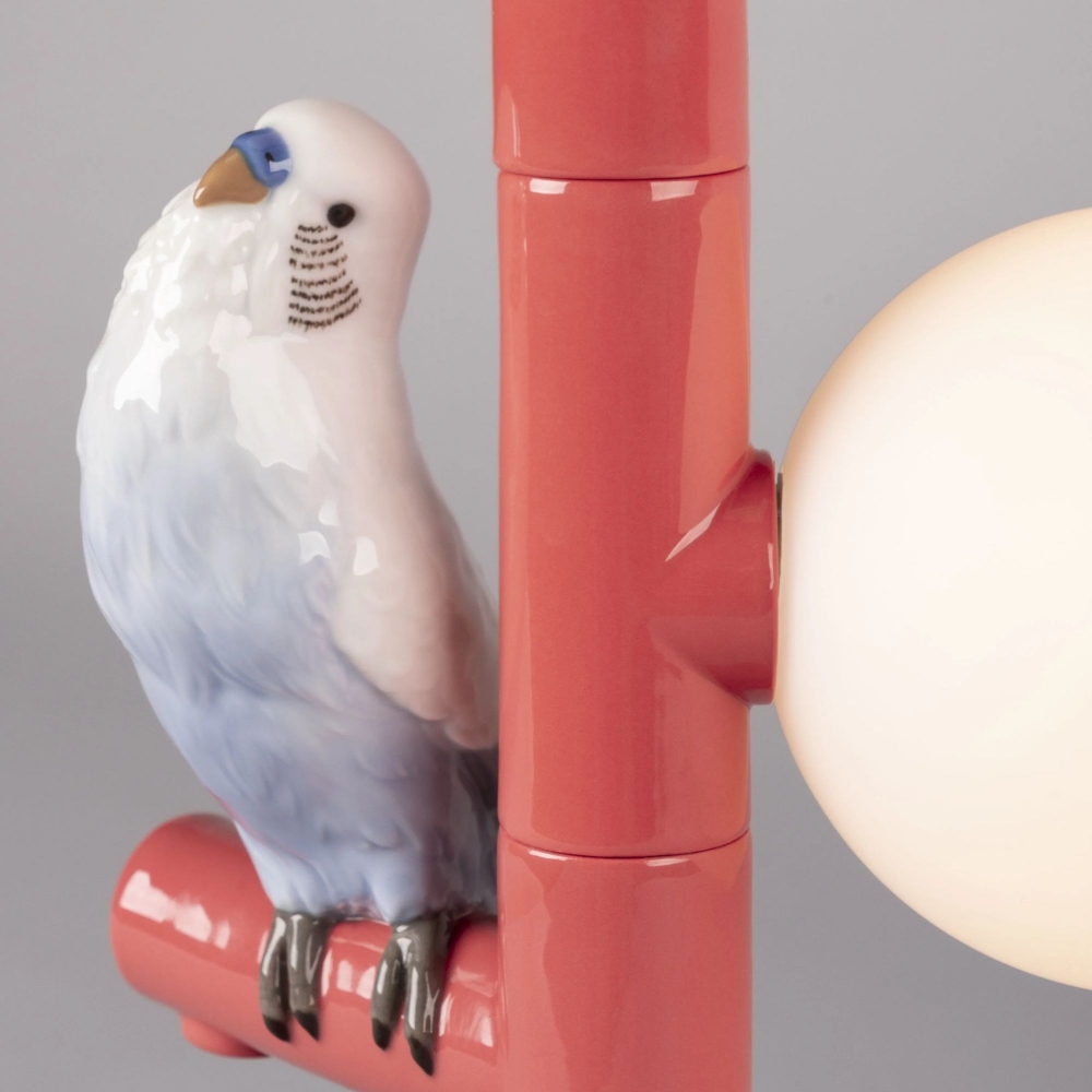 Lladrò Parrot Table Lamp