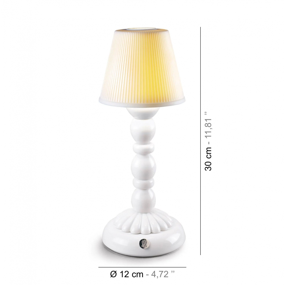 Lladrò Lampada da tavolo senza fili Firefly Palm