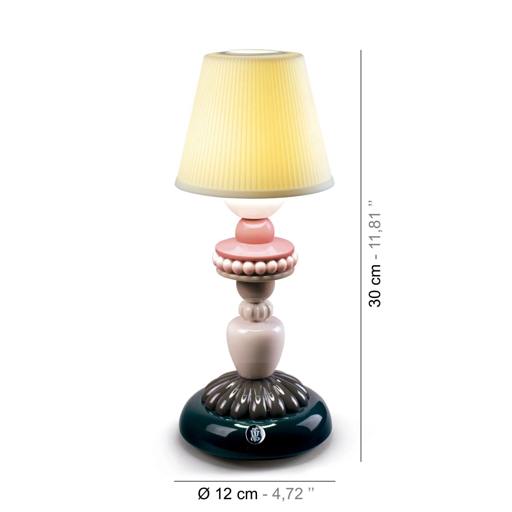 Lladrò Lampada da tavolo senza fili Firefly Sunflower