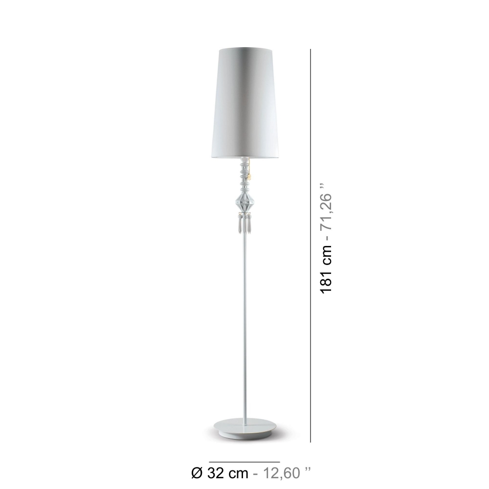 Lladrò Belle de Nuit I Floor Lamp