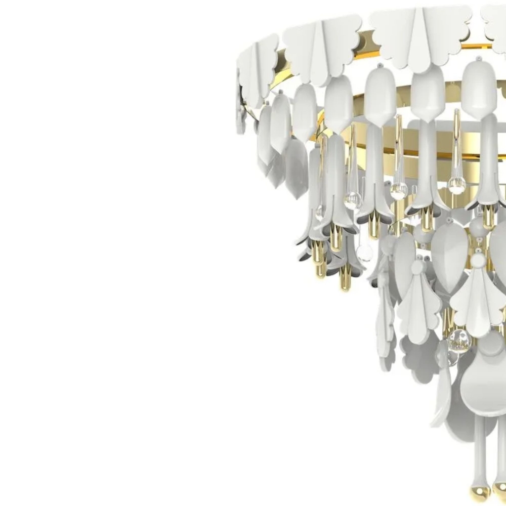 Lladrò Lampadario Seasons cm. 70