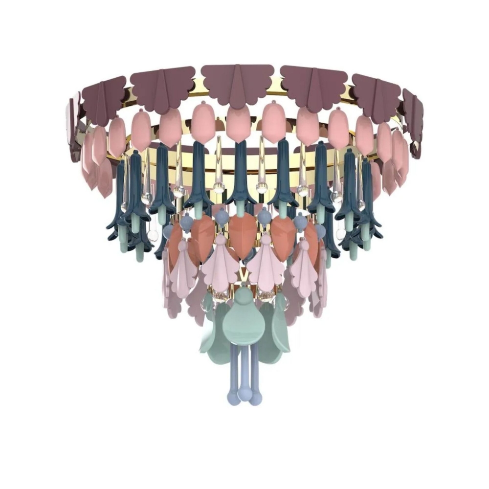 Lladrò Lampadario Seasons cm. 70