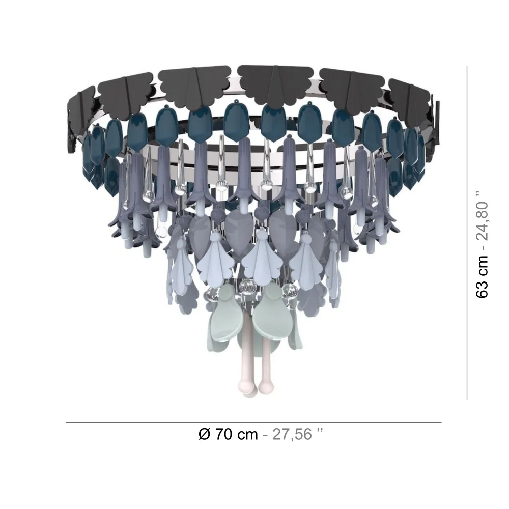 Lladrò Lampadario Seasons cm. 70