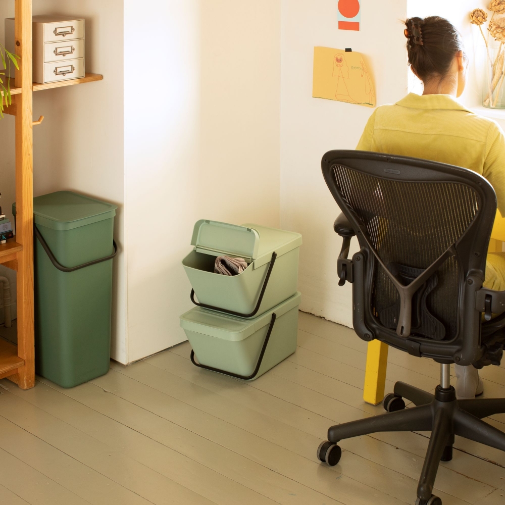 Brabantia Pattumiera impilabile Sort & Go 20 litri