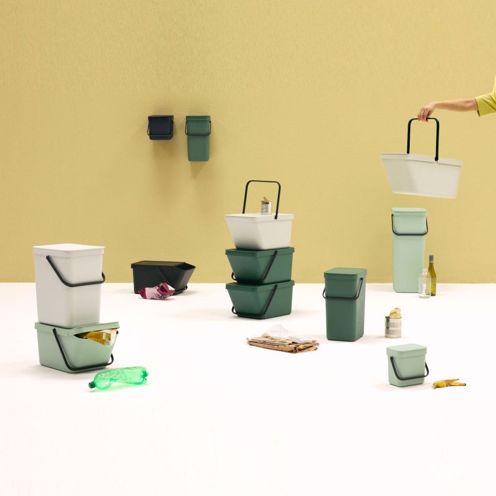 Brabantia Pattumiera impilabile Sort & Go 20 litri